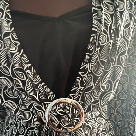 Notations Blouse Size L made in USA - Picture 2 of 7